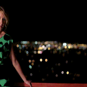 Summer green night glamour movie poster